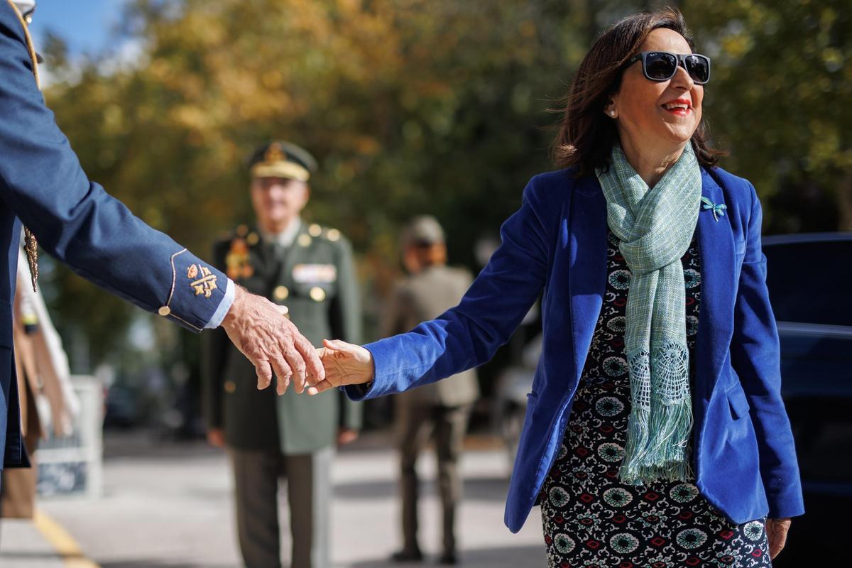 La ministra de Defensa en funciones, Margarita Robles. La ministra de Defensa en funciones, Margarita Robles.