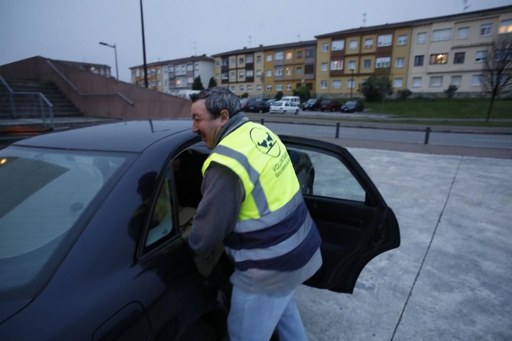 La Tejerona (Gijón) preparado para los "sin techo"