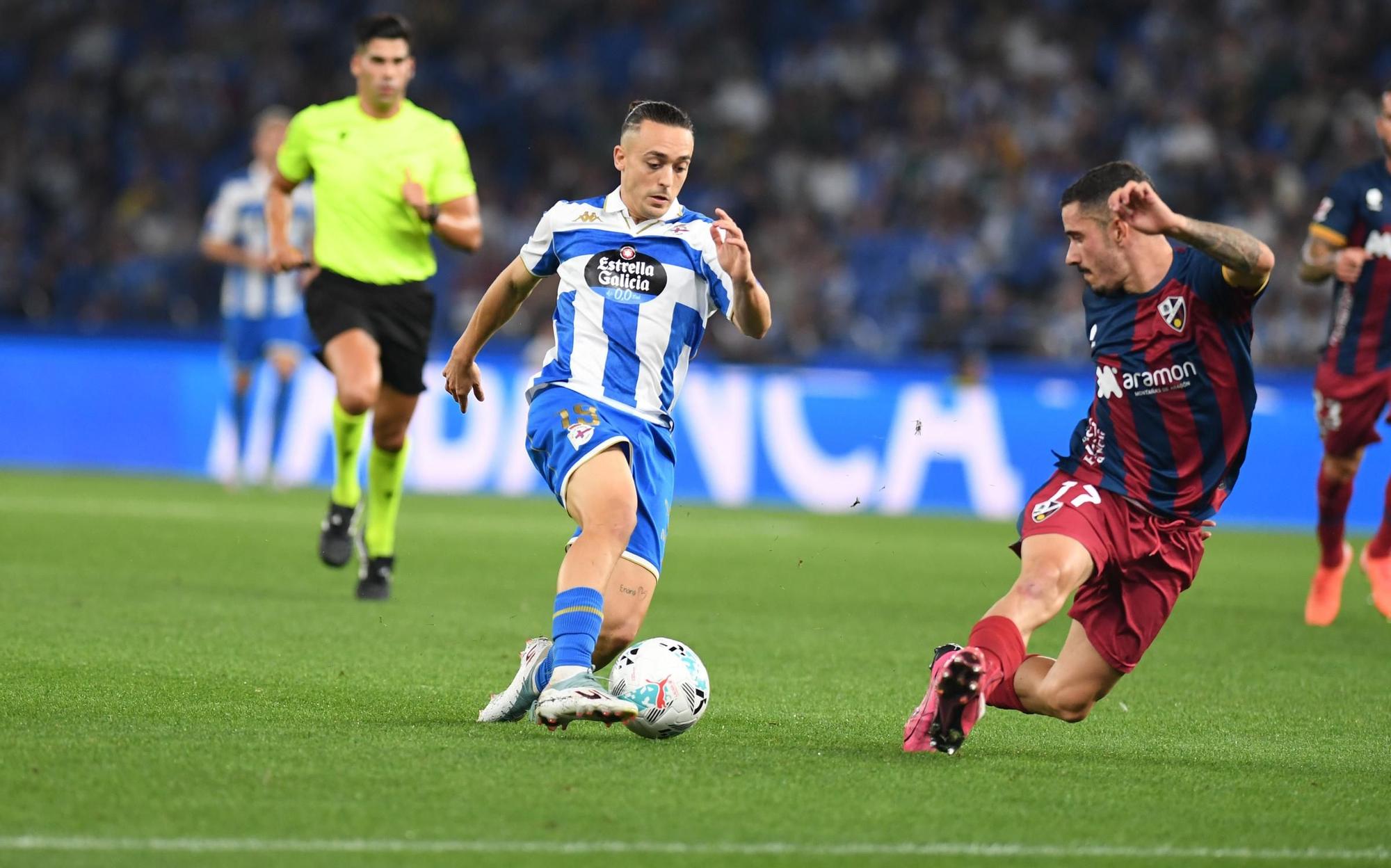 Las mejores imágenes del Deportivo - Huesca