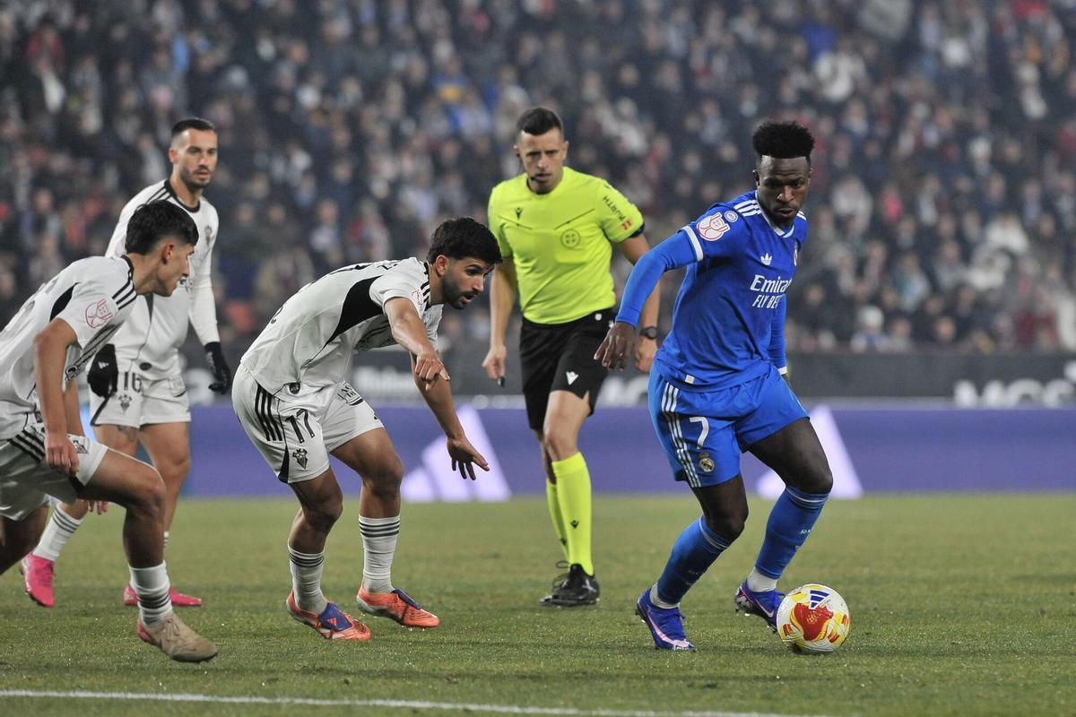 Copa del Rey: Albacete - Real Madrid, en imágenes.