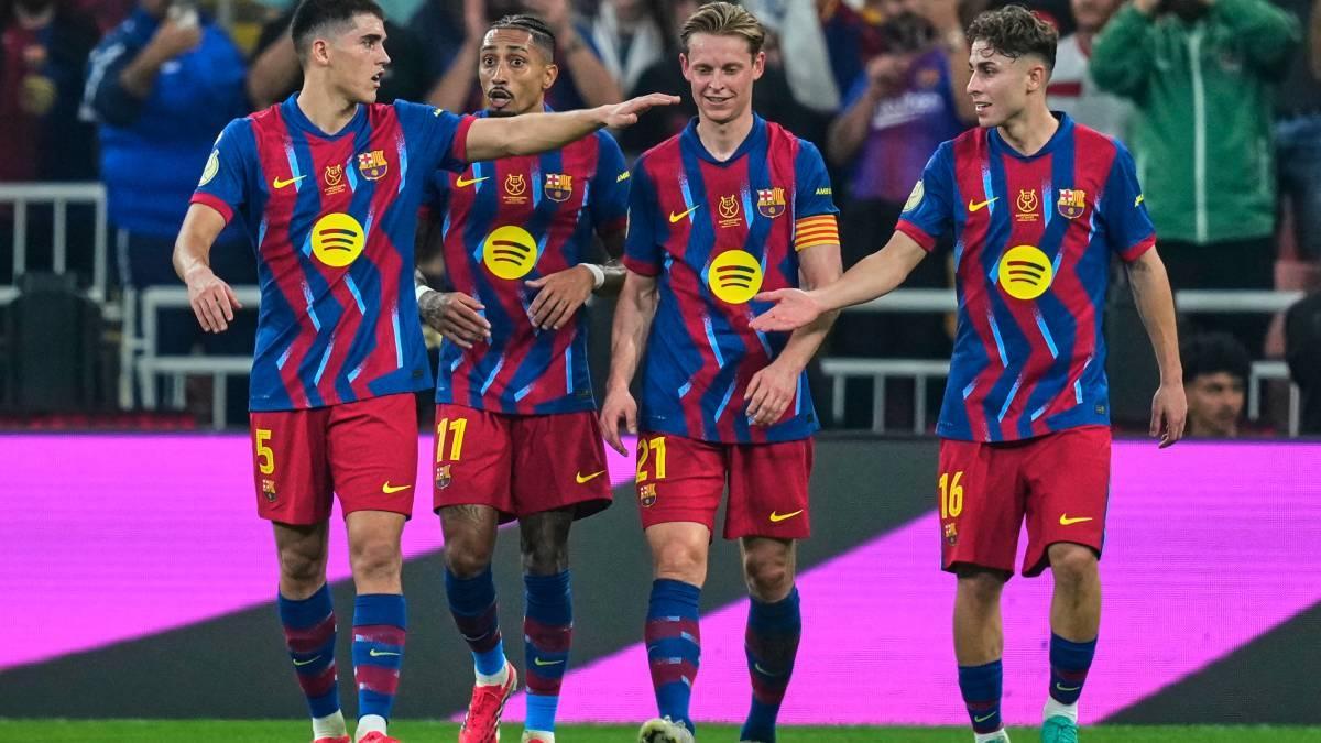 El 1x1 del FC Barcelona ante el Athletic Club al descanso