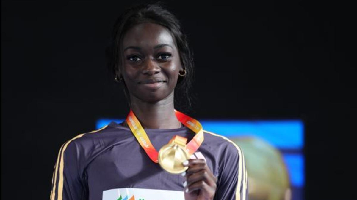 Fátima Diame, con una nueva medalla de oro