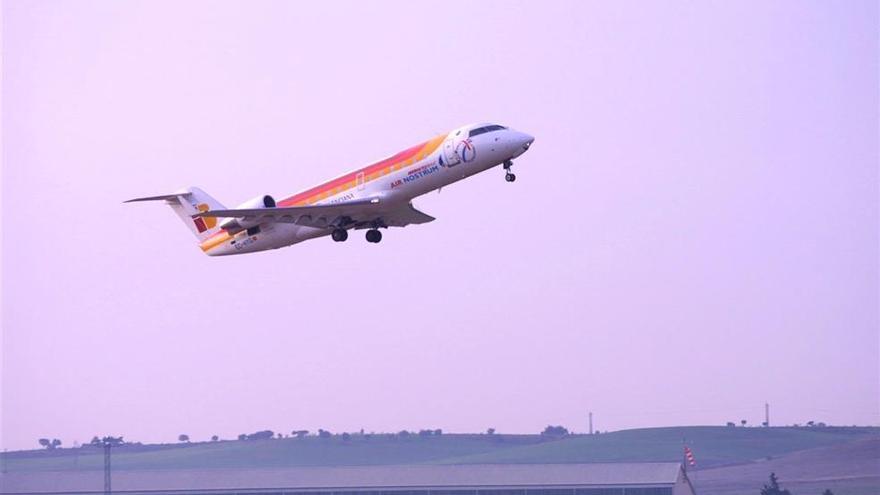 Cancelado el vuelo Madrid-Badajoz por una avería