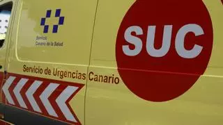 Un niño de tres años, grave, al salirse un coche de la carretera en Canarias