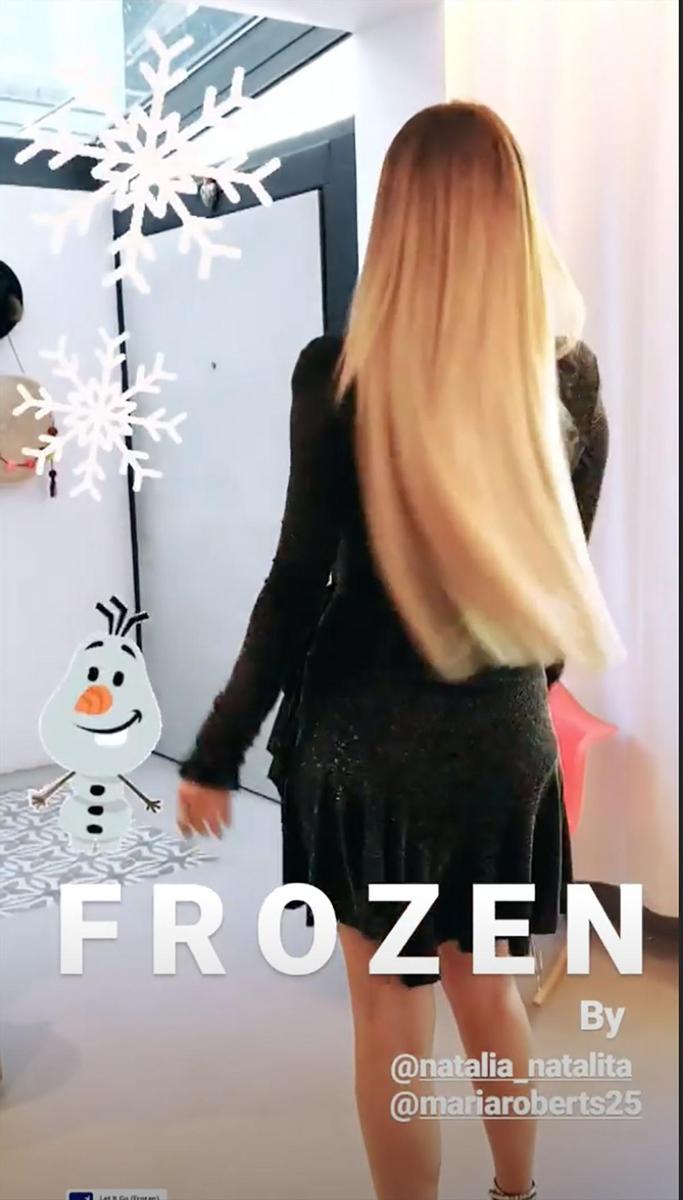 Blanca Suárez se ha sentido como Elsa en 'Frozen'