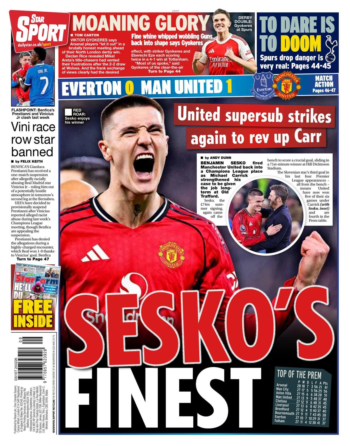 Estas son las portadas de la prensa deportiva de hoy