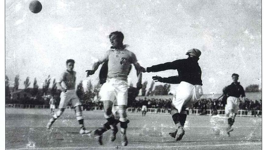 Partido entre Aragón y Cantabria celebrado en 1924