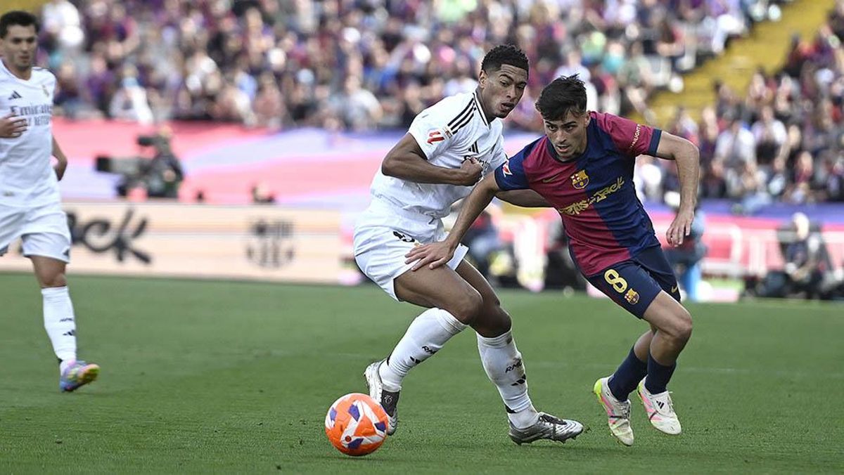 El Barça gana el clásico ante el Madrid en el estadi Lluis Companys