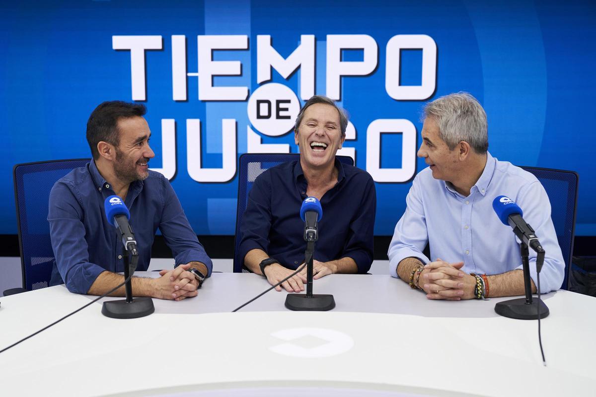 Juanma Castaño, Paco González y Manolo Lama.