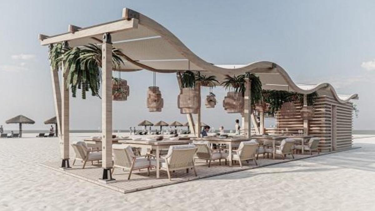 Proyecto de los chiringuitos desmontables de temporada en Punta Umbría.