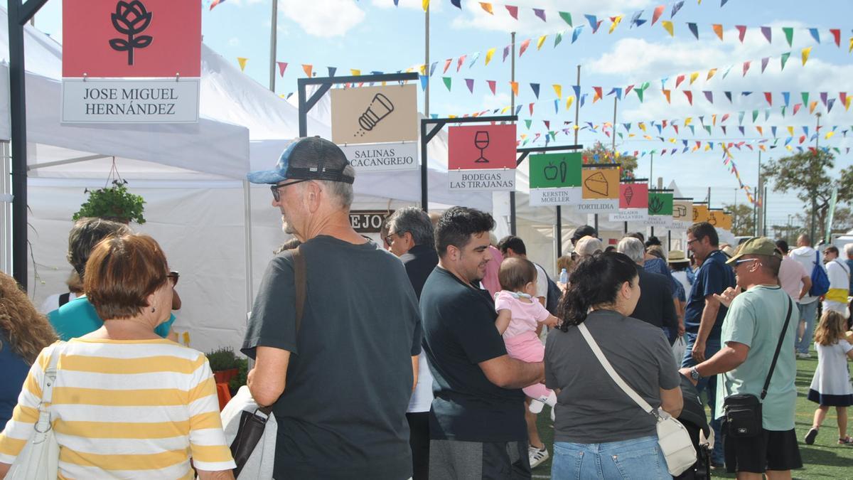 Imagen de archivo de la Feria Km0 Gran Canaria en el Parque Sur de Maspalomas.