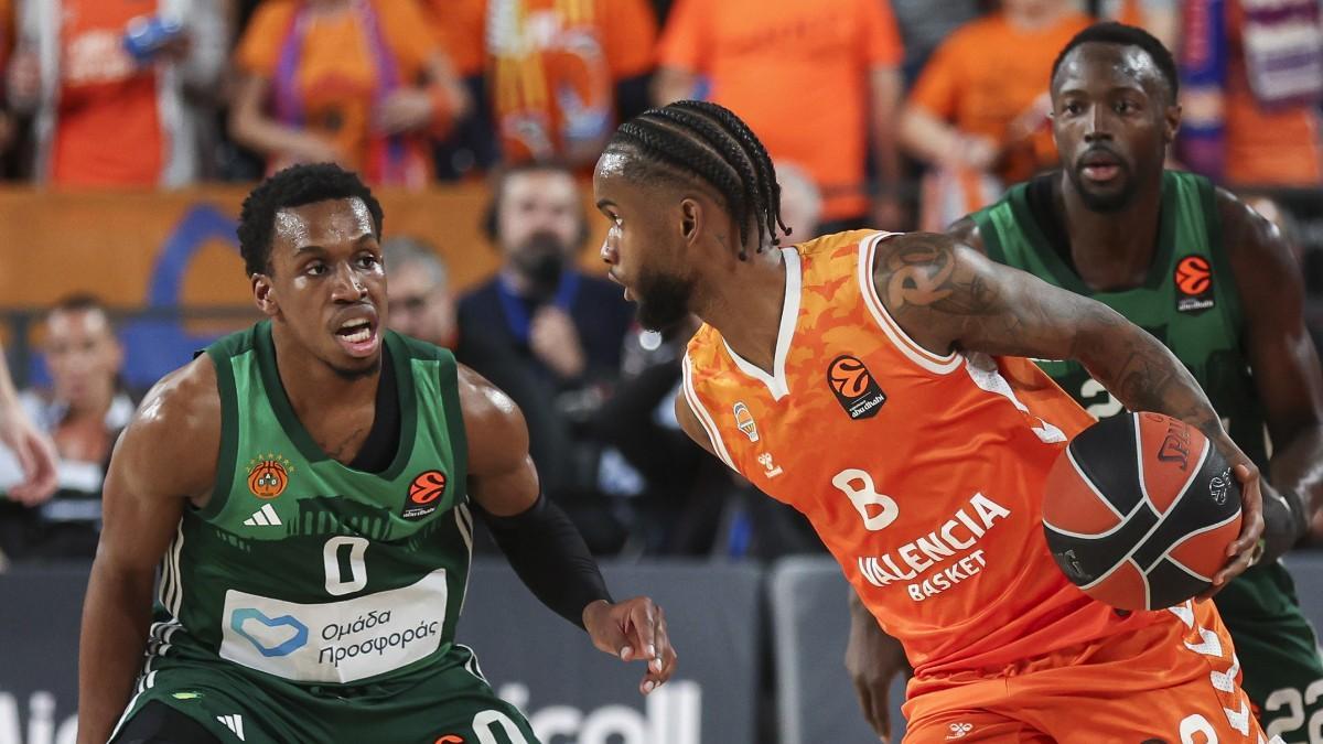 Valencia Basket y Panathinaikos se enfrentan en el play-off de la Euroliga