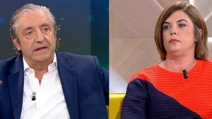 Josep Pedrerol y Samantha Villar