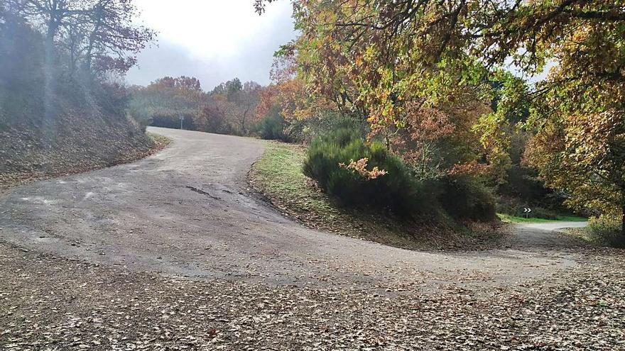 Obras de mejora en la carretera que comunica Rábano de Aliste y Tola