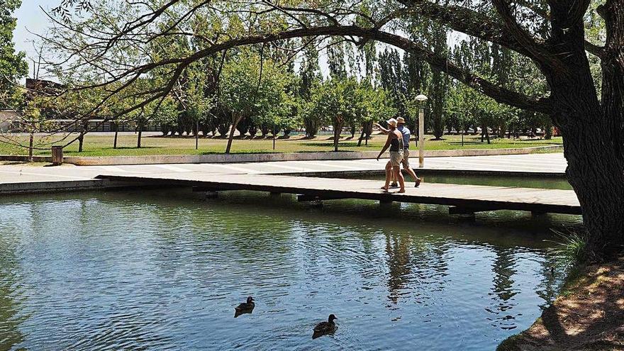 El parc de la Draga, on es fan els «botellons»