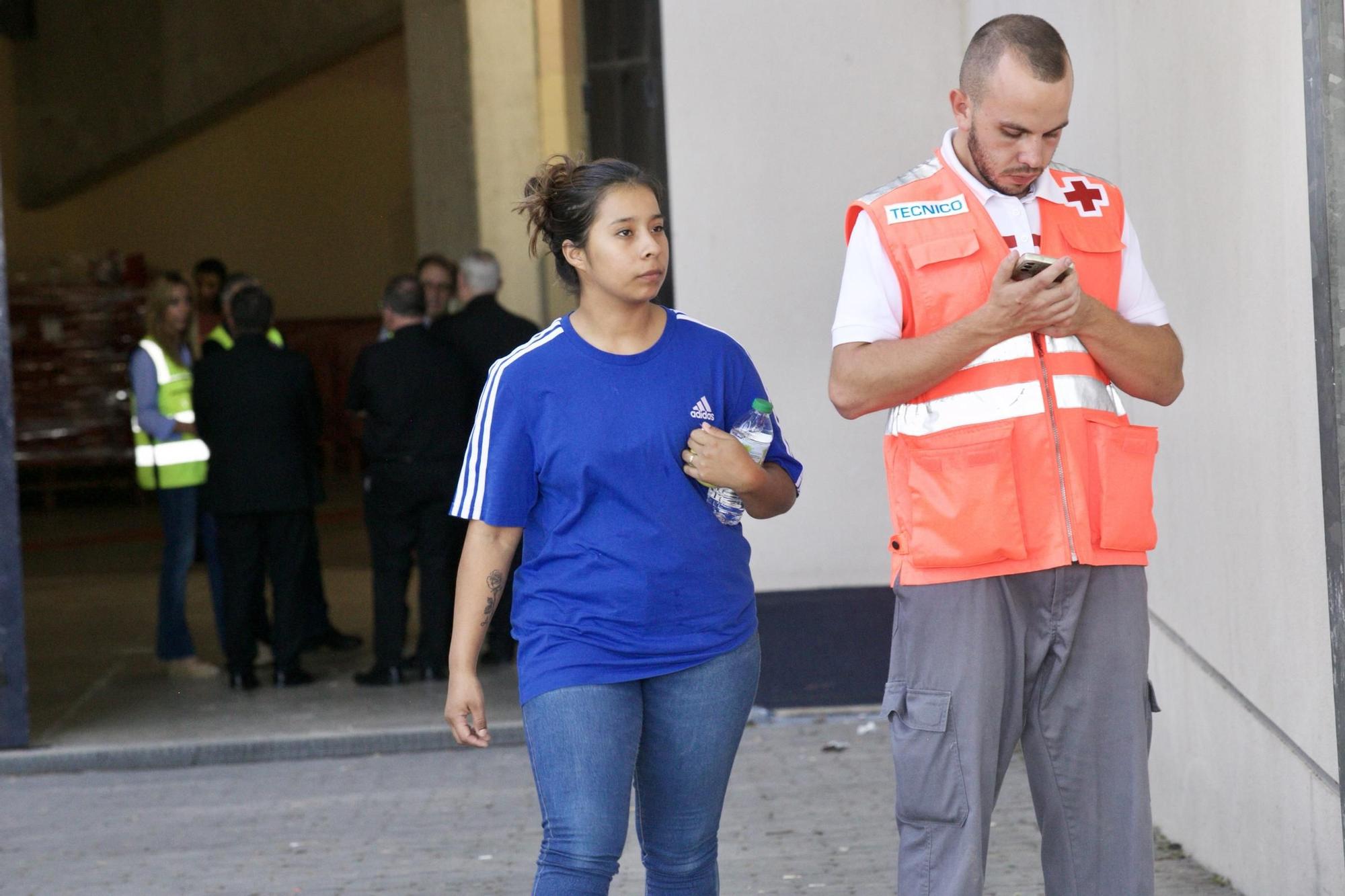 Las imágenes de la zona de ocio de Atalayas tras el incendio en dos discotecas