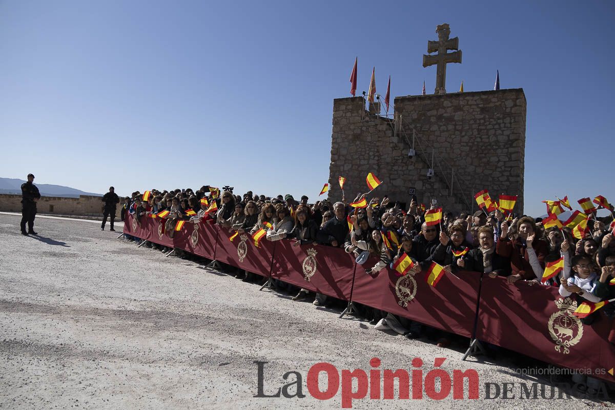 Visita de los reyes de España a Caravaca (explanada de la Basílica)