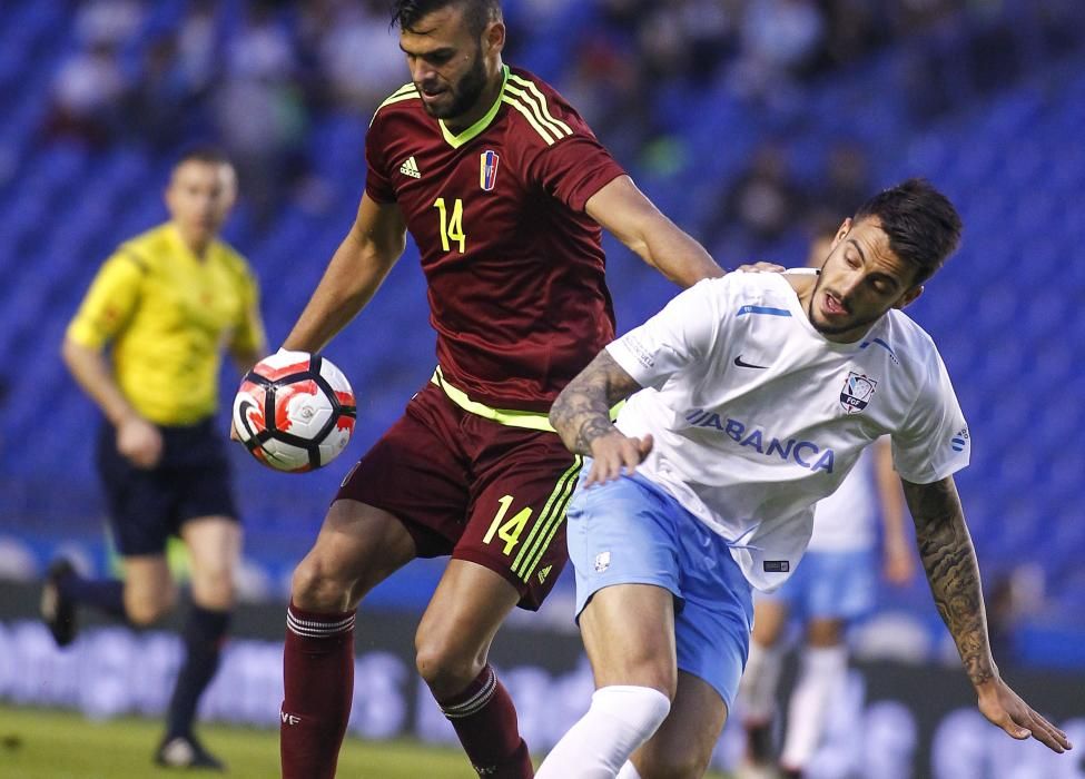 Gran noche en Riazor con la Selección Galega