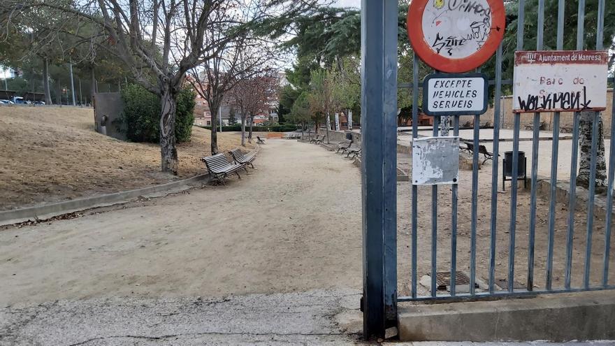 La desolació del parc de Sant Ignasi