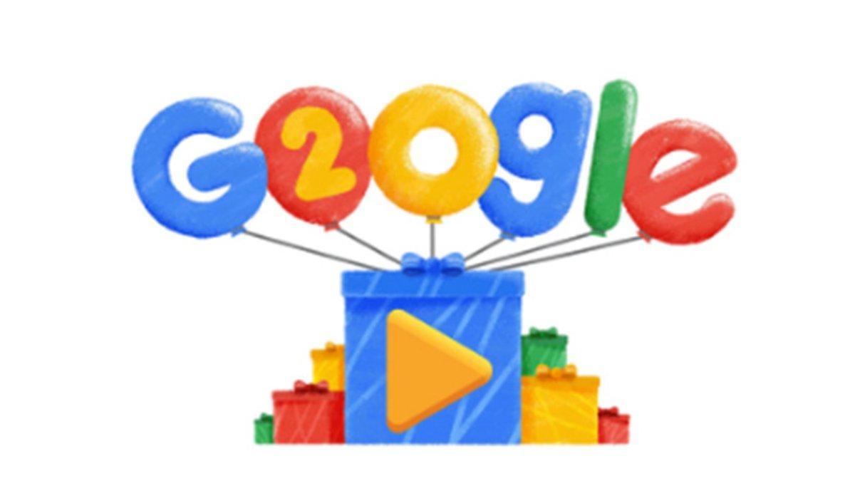 Google cumple 20 años