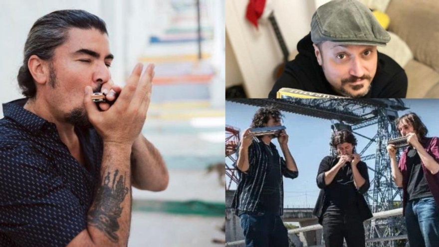 El compostelano Marcos Coll lidera en Santiago un festival de armónica el día 28 de agosto