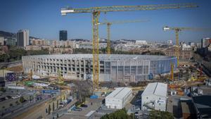 Treball acredita irregularitats a les obres del Camp Nou