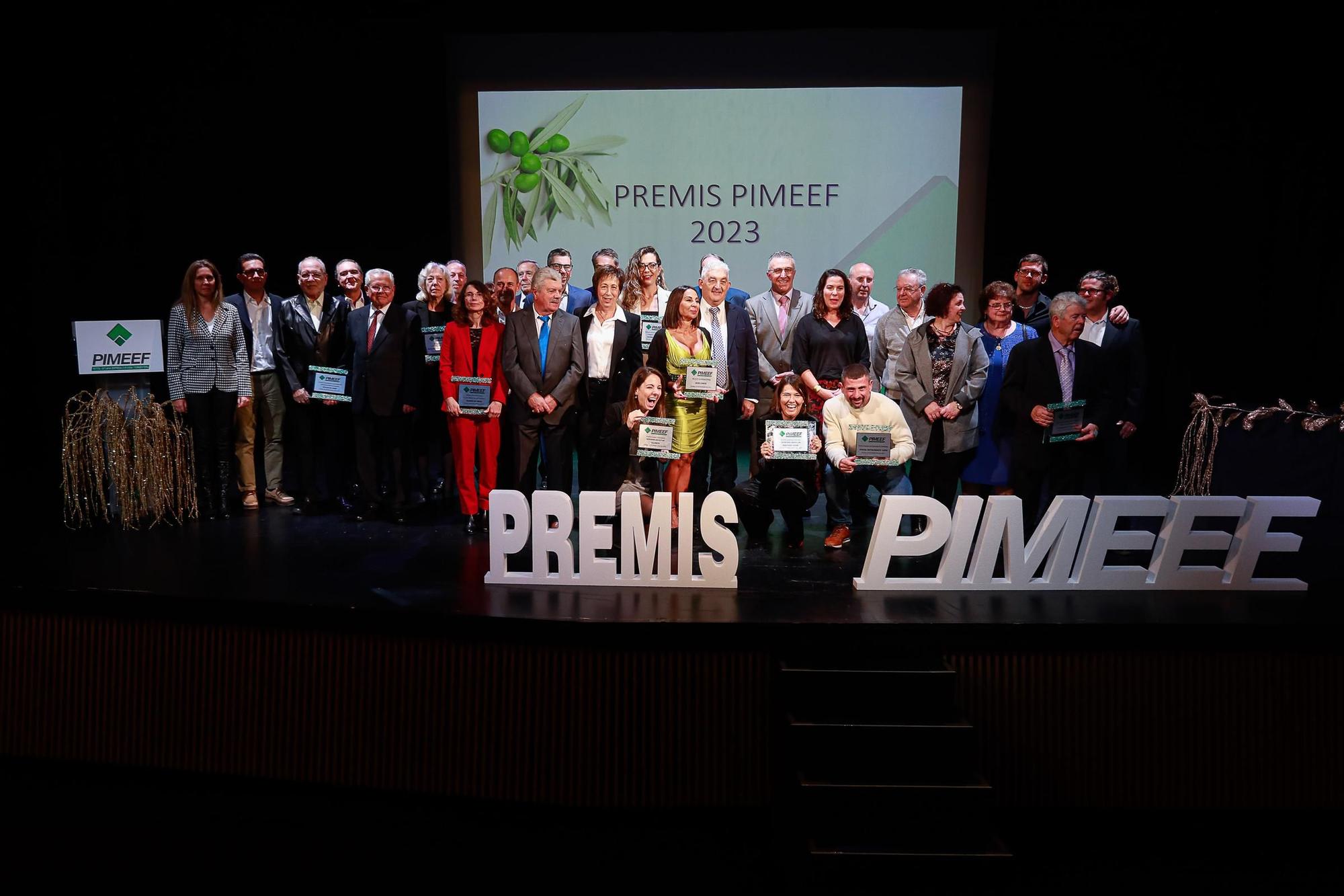Todas las imágenes de los premios Pimeef