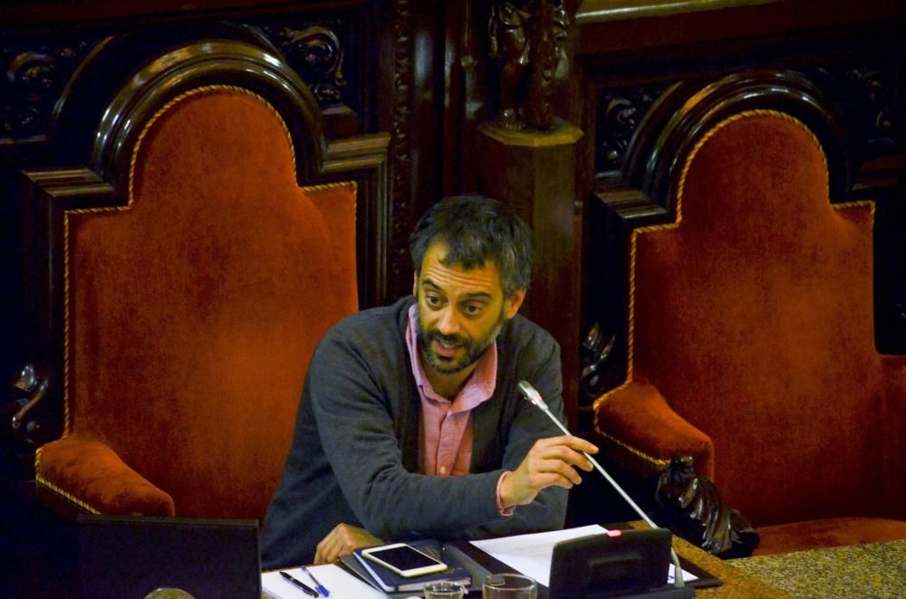 Pleno en el Ayuntamiento de A Coruña (12/12/16)