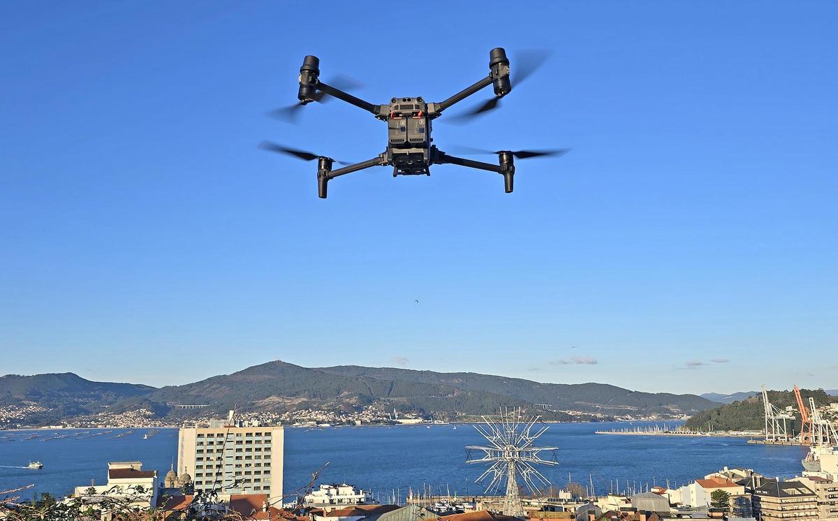 Los drones de la Policía Local de Vigo
