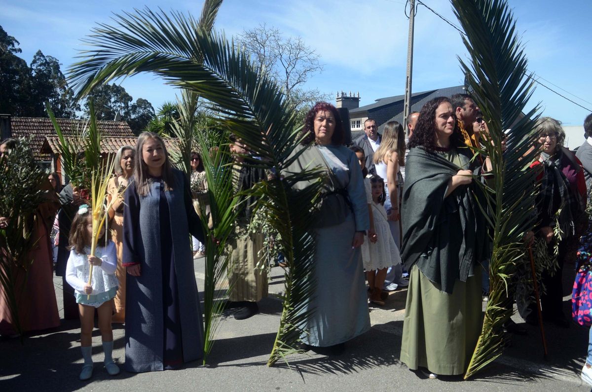 Participantes en la recreación de Paradela.