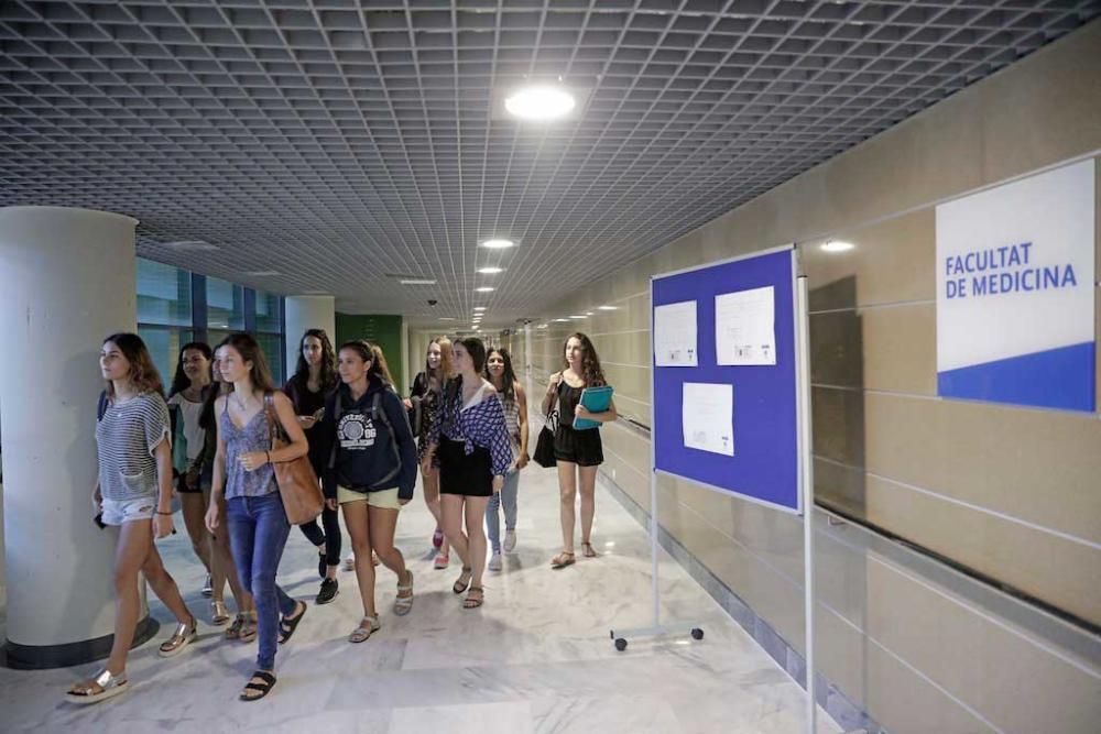 Um 8.30 Uhr (s.t.) haben am Dienstag (12.9.) die Vorlesungen an der neu eingerichteten Fakultät für Medizin an der Balearenuniversität UIB begonnen. Neun von zehn Studierenden sind Frauen.