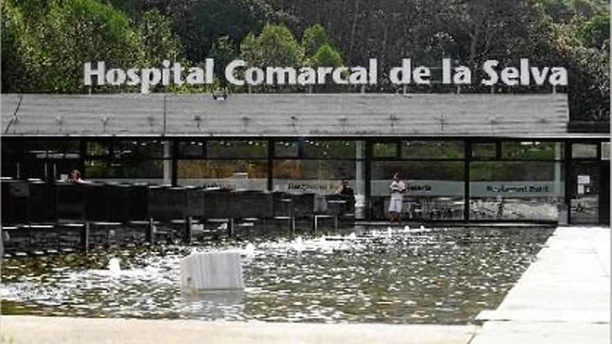 Imatge de l&#039;Hospital Comarcal de Blanes, que depèn de la Corporació de Salut del Maresme i la Selva (CSMS).