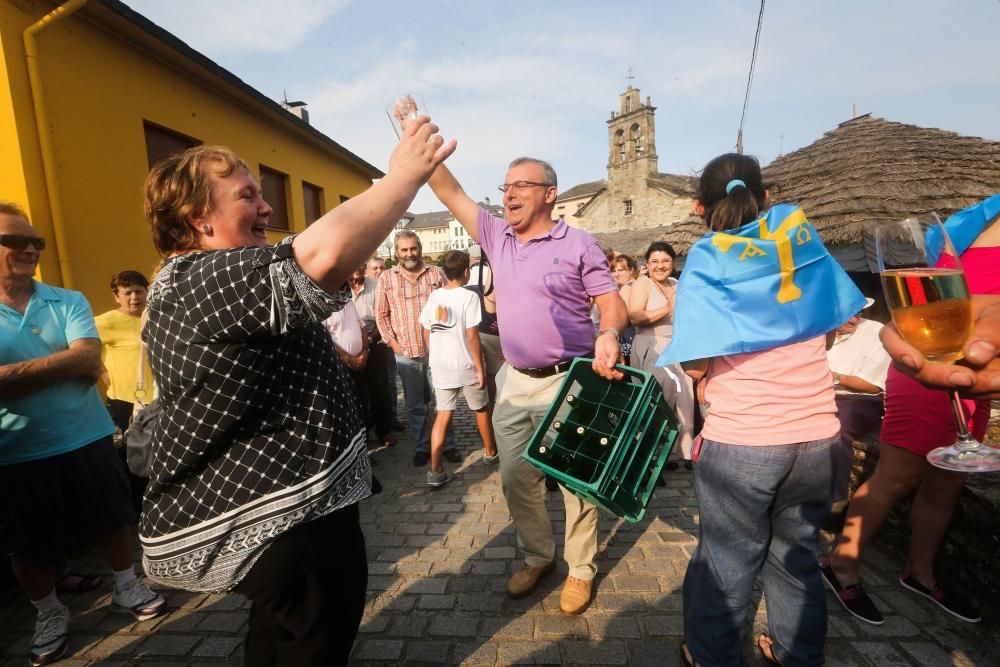 Celebración en Los Oscos del premio "Pueblo ejemplar de Asturias" 2016