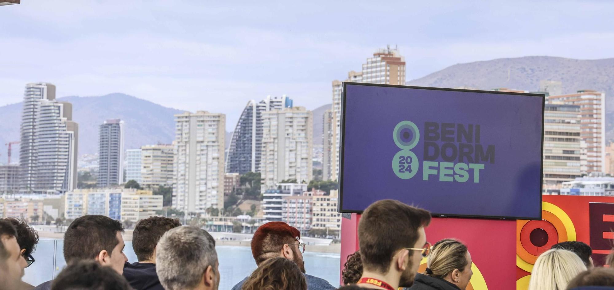 Así ha sido la rueda de prensa con los presentadores del Benidorm Fest 2024