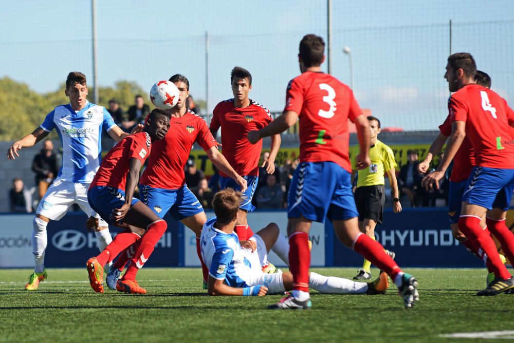 El At. Baleares empata con el At. Saguntino (2-2)