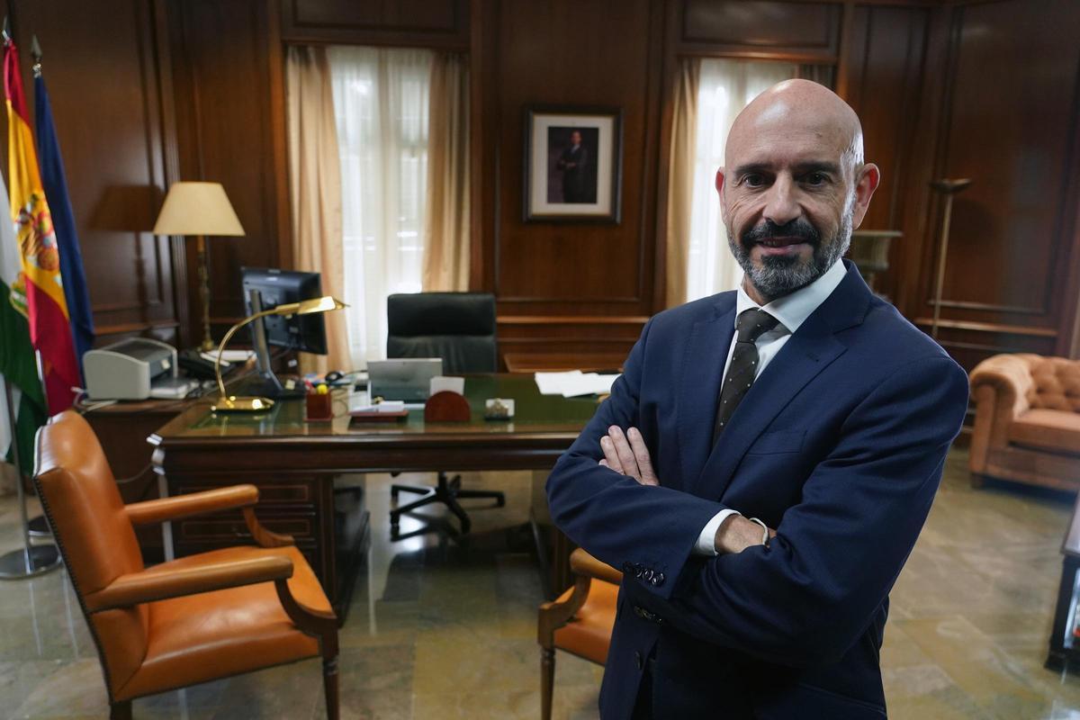 El subdelegado del Gobierno, Javier Salas.