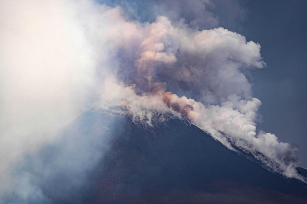 La erupción del Etna, en imágenes.