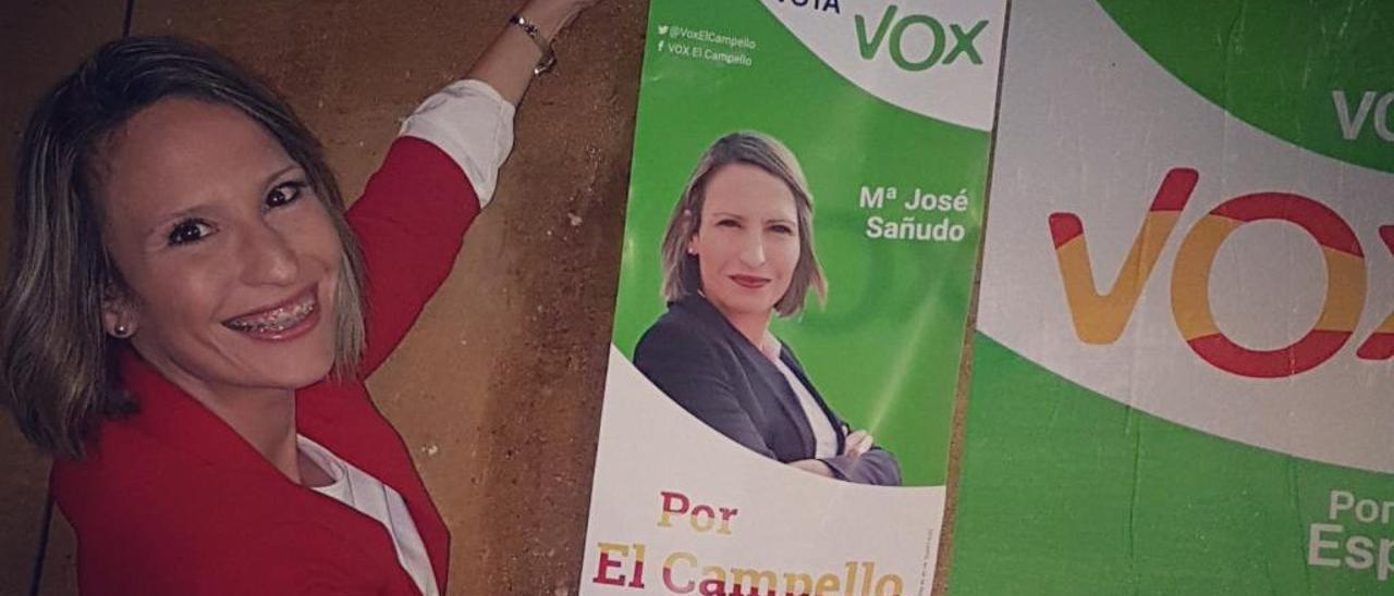 La edil de Vox El Campello, María José Sañudo.