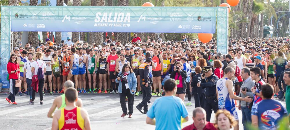 Hamid se adjudica el Medio Maratón de Alicante.