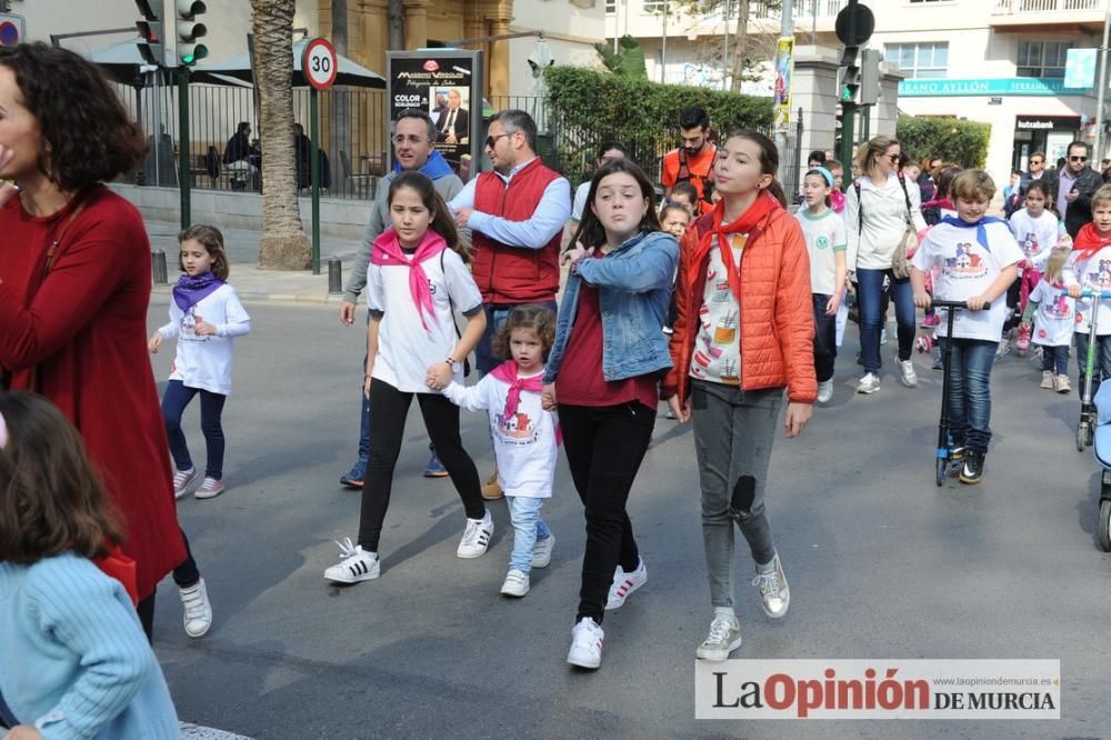 Marcha solidaria de Jesús-María por Haití