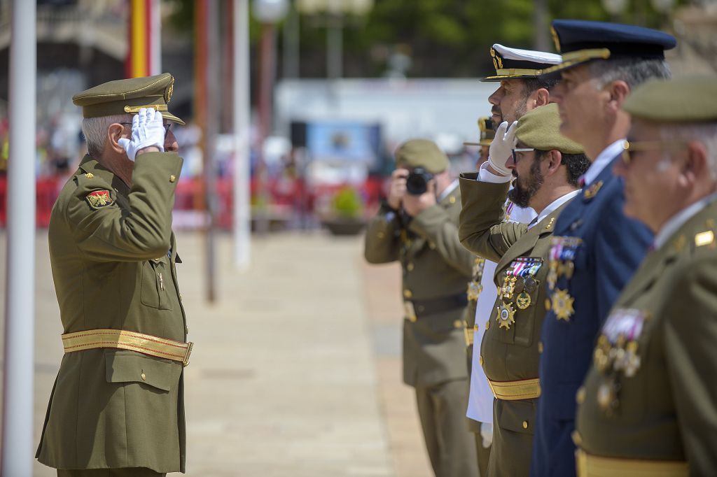 Emotivo homenaje a los héroes del 2 de mayo de 1808 en Cartagena