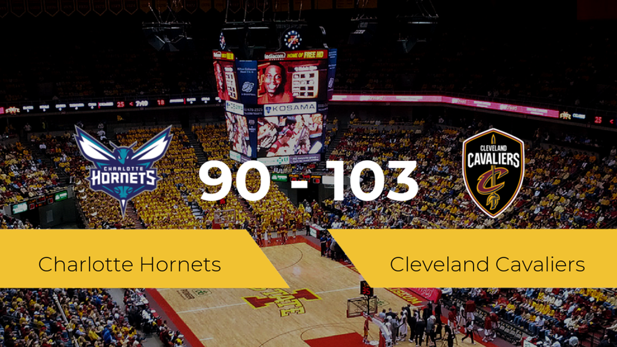 Cleveland Cavaliers gana a Charlotte Hornets por 90-103