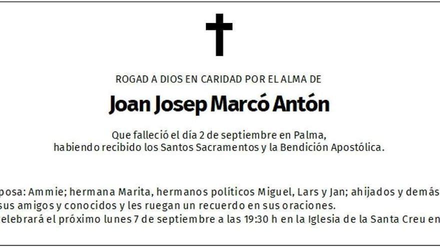 Joan Josep Marcó Antón