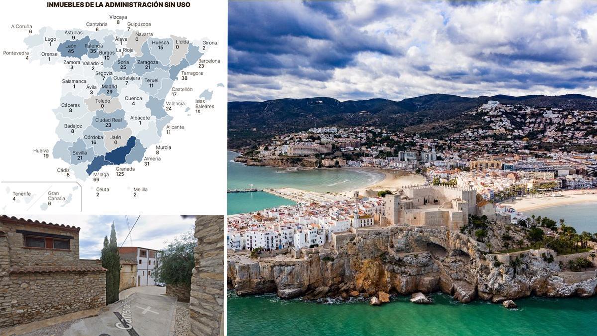 Castellón, en el top 20 de provincias con más inmuebles del Estado inutilizados.