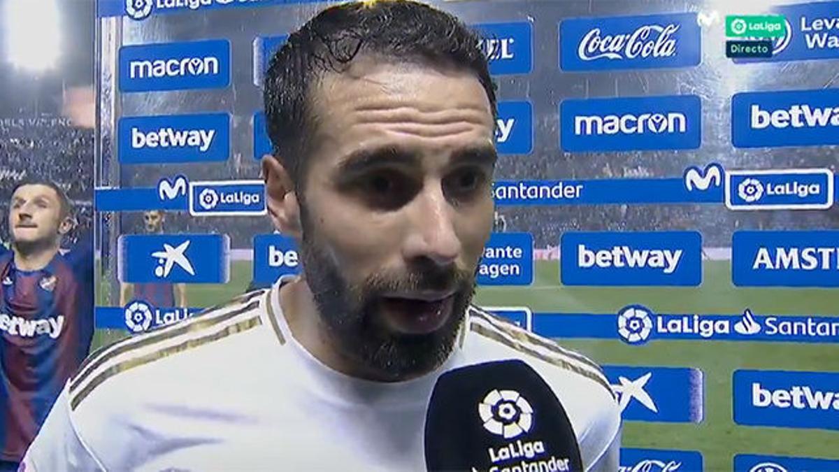 Carvajal: "Ni el propio Comité sabe cuando tienen que pitar las manos"