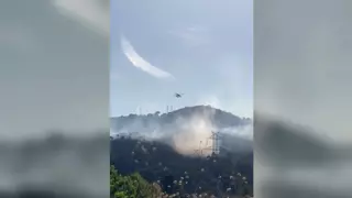 Estabilizado un incendio en una zona boscosa próxima a Viladecans