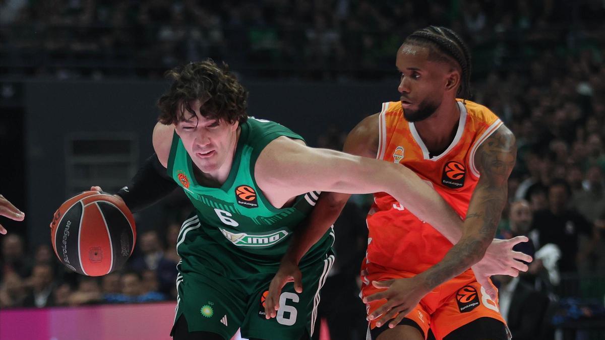 El Roig Arena estalla con la victoria de Valencia Basket en Grecia