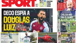 Las portadas de los periódicos deportivos de hoy