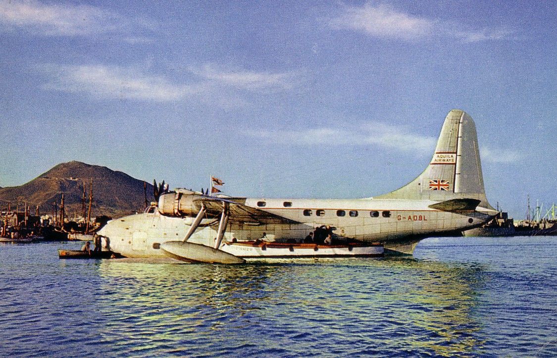 Hidroavión de Aquila Airways