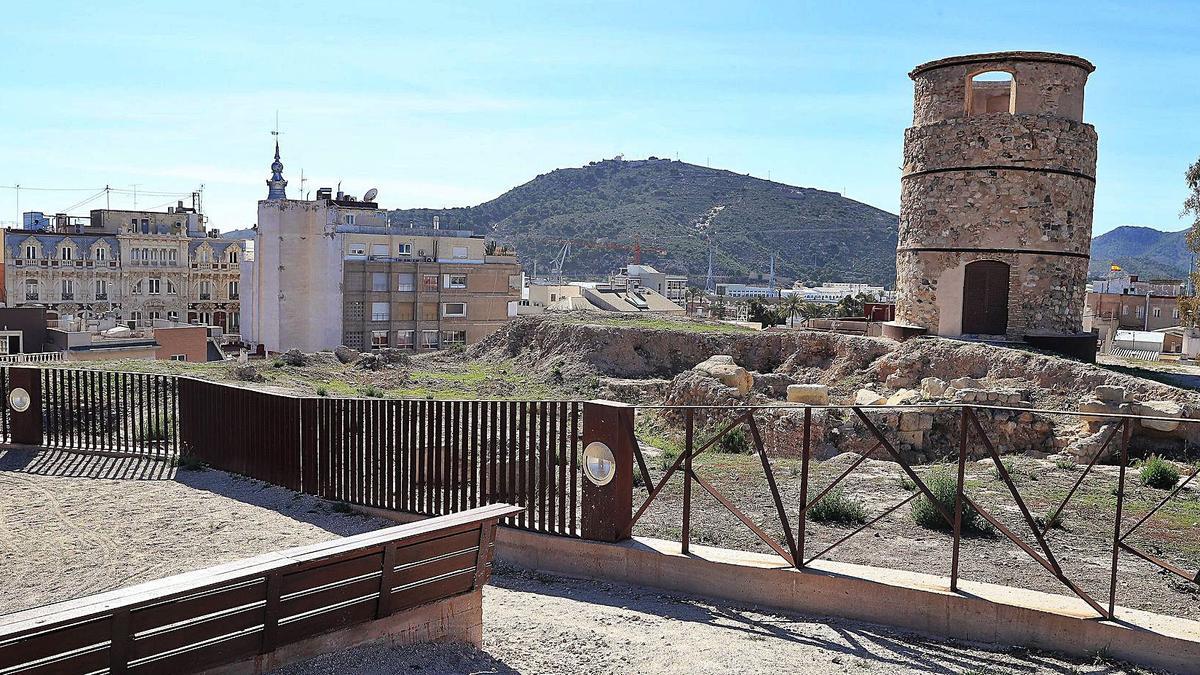 El cerro del Molinete, objeto de la polémica.